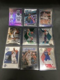 9 Card Lot of Basketball ROOKIE Cards - Mostly Modern Years - Prizms, Future Stars and More!