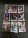 9 Card Lot of Basketball ROOKIE Cards - Mostly Modern Years - Prizms, Future Stars and More!