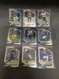 9 Card Lot of Football ROOKIE Cards - Mostly Modern Years - Prizms, Future Stars and More!