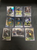9 Card Lot of Football ROOKIE Cards - Mostly Modern Years - Prizms, Future Stars and More!