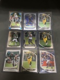 9 Card Lot of Football ROOKIE Cards - Mostly Modern Years - Prizms, Future Stars and More!