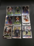 9 Card Lot of Football ROOKIE Cards - Mostly Modern Years - Prizms, Future Stars and More!