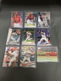 9 Card Lot of Baseball ROOKIE Cards - Mostly Modern Years - Prizms, Future Stars and More!