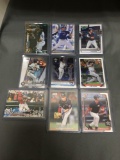 9 Card Lot of Baseball ROOKIE Cards - Mostly Modern Years - Prizms, Future Stars and More!