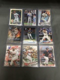9 Card Lot of Baseball ROOKIE Cards - Mostly Modern Years - Prizms, Future Stars and More!