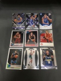 9 Card Lot of Basketball ROOKIE Cards - Mostly Modern Years - Prizms, Future Stars and More!