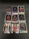 9 Card Lot of Basketball ROOKIE Cards - Mostly Modern Years - Prizms, Future Stars and More!