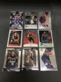 9 Card Lot of Basketball ROOKIE Cards - Mostly Modern Years - Prizms, Future Stars and More!