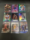 9 Card Lot of REFRACTORS and PRIZMS from Huge Collection with Stars Rookies & More