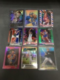 9 Card Lot of REFRACTORS and PRIZMS from Huge Collection with Stars Rookies & More