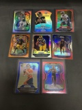 9 Card Lot of REFRACTORS and PRIZMS from Huge Collection with Stars Rookies & More