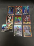 9 Card Lot of REFRACTORS and PRIZMS from Huge Collection with Stars Rookies & More