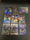 9 Card Lot of REFRACTORS and PRIZMS from Huge Collection with Stars Rookies & More