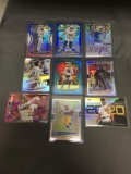 9 Card Lot of REFRACTORS and PRIZMS from Huge Collection with Stars Rookies & More