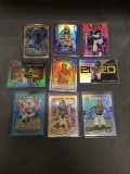 9 Card Lot of REFRACTORS and PRIZMS from Huge Collection with Stars Rookies & More