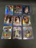 9 Card Lot of REFRACTORS and PRIZMS from Huge Collection with Stars Rookies & More