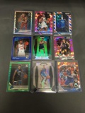 9 Card Lot of REFRACTORS and PRIZMS from Huge Collection with Stars Rookies & More