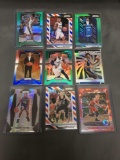9 Card Lot of REFRACTORS and PRIZMS from Huge Collection with Stars Rookies & More