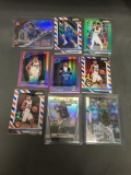 9 Card Lot of REFRACTORS and PRIZMS from Huge Collection with Stars Rookies & More
