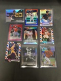 9 Card Lot of REFRACTORS and PRIZMS from Huge Collection with Stars Rookies & More