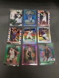 9 Card Lot of REFRACTORS and PRIZMS from Huge Collection with Stars Rookies & More