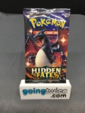 Factory Sealed Pokemon HIDDEN FATES 10 Card Booster Pack