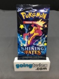Factory Sealed Pokemon SHINING FATES 10 Card Booster Pack - NEW SET