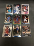 9 Card Lot of Basketball ROOKIE Cards - Mostly Modern Years - Prizms, Future Stars and More!