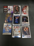 9 Card Lot of Basketball ROOKIE Cards - Mostly Modern Years - Prizms, Future Stars and More!