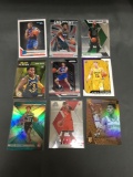 9 Card Lot of Basketball ROOKIE Cards - Mostly Modern Years - Prizms, Future Stars and More!