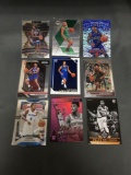 9 Card Lot of Basketball ROOKIE Cards - Mostly Modern Years - Prizms, Future Stars and More!