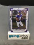 2020 Donruss Optic Football Elite Series Rookies JUSTIN JEFFERSON Rookie Trading Card - Minnesota