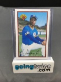1989 Bowman Baseball #220 KEN GRIFFEY JR Rookie Trading Card - Seattle Mariners - HOF!