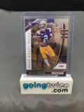 2020 Panini Prizm Draft Picks Football #126 JUSTIN JEFFERSON Rookie Trading Card - Minnesota Vikings