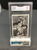 GMA Graded 1990 Score Baseball #697 BO JACKSON Trading Card - NM 7