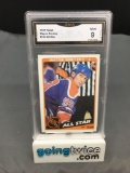 GMA Graded 1984 Topps Hockey #154 WAYNE GRETZKY Trading Card - MINT 9