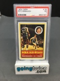 PSA Graded 1973-74 Topps #130 Pistol PETE MARAVICH Jazz Vintage Basketball Card - NM 7