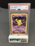 PSA Graded 2000 Pokemon Team Rocket #26 DARK HYPNO Rare Trading Card - MINT 9