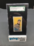 SGC Graded 1909 T206 WILBUR GOODE Piedmont Tobacco Baseball Card - VG 3