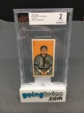 BVG Beckett Graded 1909 T206 #289 JACK PFEISTER Sweet Caporal Tobacco Baseball Card - GOOD 2