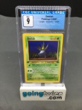 CGC Graded 1999 Pokemon Jungle 1st Edition #58 ODDISH Trading Card - MINT 9