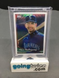 2007 eTopps #133 ALEX RODRIGUEZ Mariners Rare Uncirculated Baseball Card /999