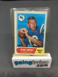 1968 Topps #100 JOHNNY UNITAS Colts Vintage Football Card