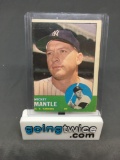 1963 Topps #200 MICKEY MANTLE Yankees Vintage Baseball Card from Estate Collection