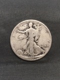 1944 United States Walking Liberty Silver Half Dollar - 90% Silver Coin from Estate
