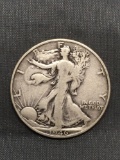 1946-D United States Walking Liberty Silver Half Dollar - 90% Silver Coin from Estate