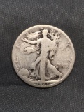 1923-S United States Walking Liberty Silver Half Dollar - 90% Silver Coin from Estate