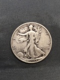 1945-S United States Walking Liberty Silver Half Dollar - 90% Silver Coin from Estate