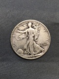 1943 United States Walking Liberty Silver Half Dollar - 90% Silver Coin from Estate