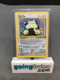 1999 Pokemon Jungle Unlimited #11 SNORLAX Holofoil Rare Trading Card from Vintage Collection